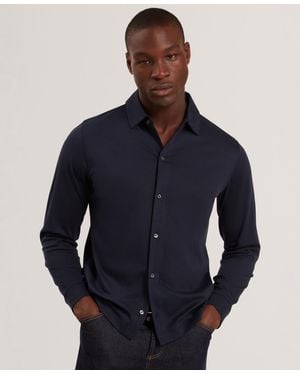 Ted Baker Long-sleeve Shirt - Blue