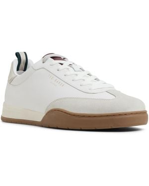 Ted Baker Kenwood Lace Up Sneakers - White
