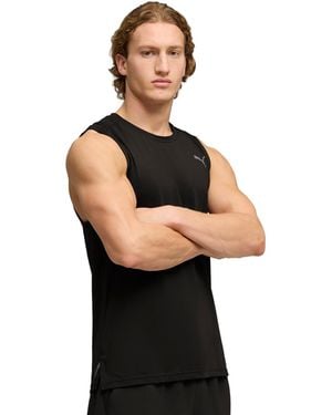 PUMA Power Mode Training Crewneck Tank Top - Black
