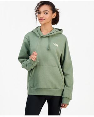The North Face Graphic Flower Logo Pullover Hoodie - Green