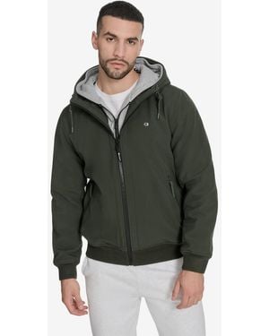 Champion Softshell Bomber Jacket - Green