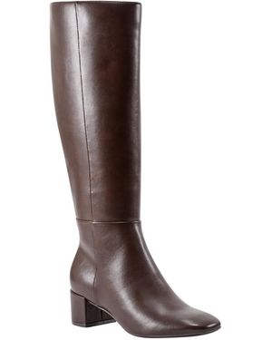 Bandolino Addyson Regular Calf Knee High Dress Boots - Brown
