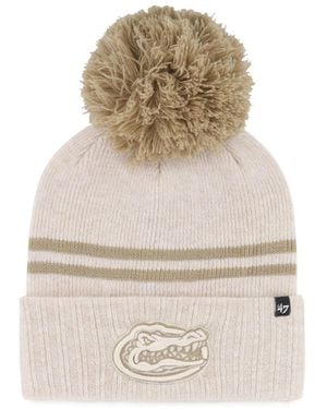 '47 Florida Gators Core Inline Latte Cuffed Knit Hat - Natural