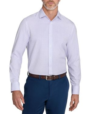 Con.struct Slim-fit Spread-collar Dress Shirt - Blue