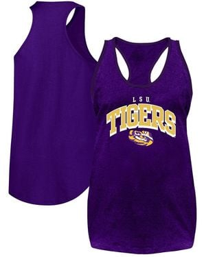 Fanatics Lsu Tigers Plus Size Arch Tank Top - Purple