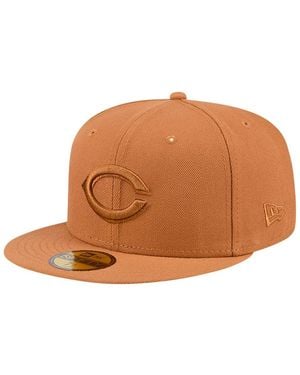 KTZ Cincinnati Reds Color Pack 59fifty Fitted Hat - Brown