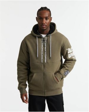 Ecko' Unltd Birth Year Sherpa Hoodie - Green