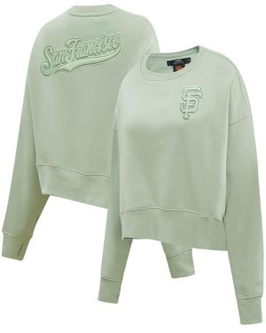 Pro Standard San Francisco Giants Fleece Pullover Sweatshirt - Green