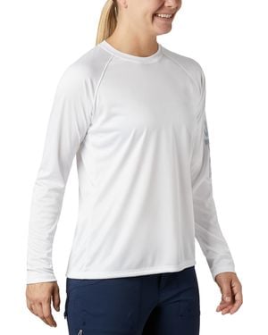 Columbia Pfg Tidal Tee Ii Omni-shade T-shirt - White