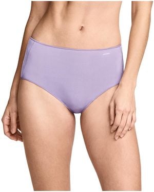 Jockey No Panty Line Promise Hip Brief Underwear 1372 - Purple