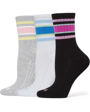 Hue 3-pk. Air Cushion Sport Crew Socks U24404 - Blue
