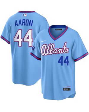 Nike Hank Aaron Atlanta Braves 2026 City Connect Stadium Jersey - Blue