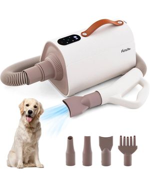 SUGIFT Dog Cat Hair Blower - White
