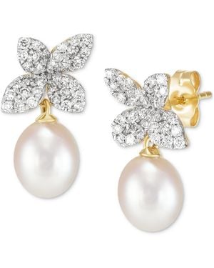 Grown With Love Cultured Freshwater Oval Pearl (6 - Metallic