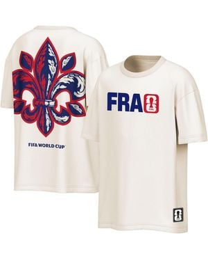Outerstuff France Fifa World Cup 2026 Livery Oversized T-shirt - Natural