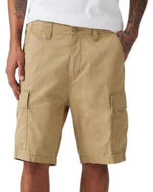 Levi's Carrier 9.5" Cargo Shorts - Natural