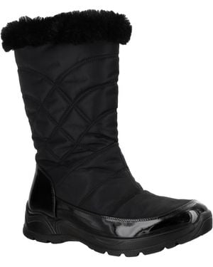Easy Street Easy Dry By Cuddle Waterproof Boots - Black
