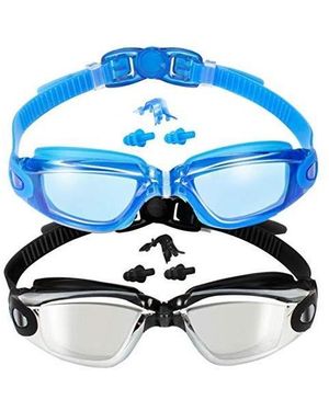 Gnuadz Swim goggles Anti Fog Pack 2 - Black