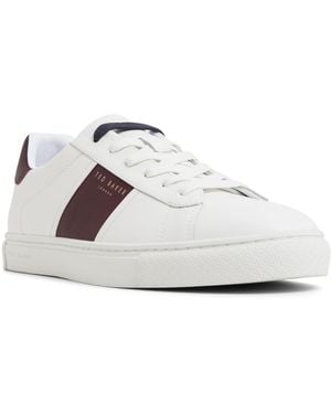 Ted Baker Bradley Lace Up Sneakers - White