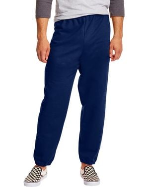 Hanes Ecosmart 32" Fleece Sweatpants - Blue