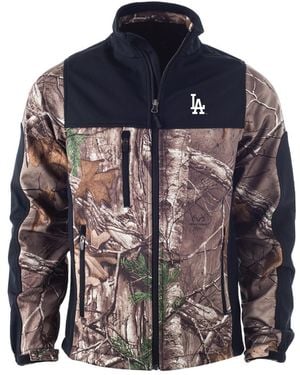 Dunbrooke Los Angeles Dodgers Hunter Softshell Full-zip Jacket - Blue