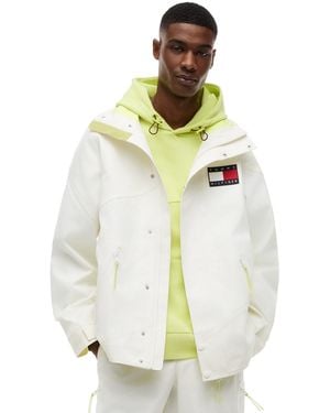 Tommy Hilfiger Sailing Windbreaker Jacket - White