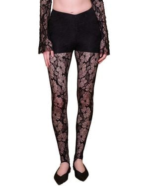 Pcfg The Party Edit Lace leggings - Black