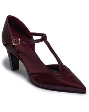 Bernardo Gianna T-strap Pump - Red