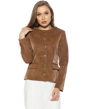 Alexia Admor Brivan Blazer - Brown