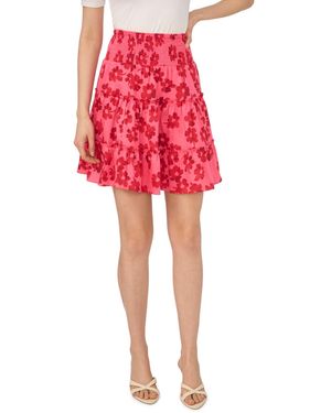 Cece Tiered Smock Waist Short Skirt