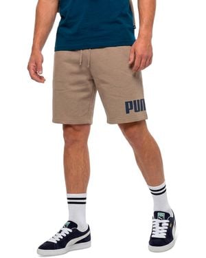 PUMA Logo Drawstring Shorts - Blue