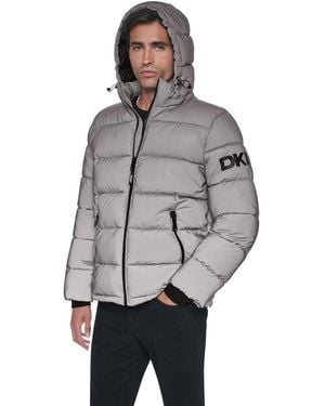 DKNY Classic Puffer Jacket - Gray