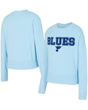 Concepts Sport St. Louis Blues Tonal Pullover Sweatshirt