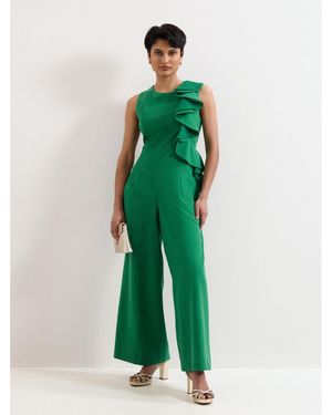 Phase Eight Jillian Wide Leg Jumpsuit - Green