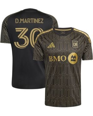 adidas David Martinez Lafc 2026 Primary Kit Replica Jersey - Black