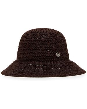 Steve Madden Packable Cloche Hat - Brown