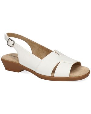 Easy Street Corbett Slingback Sandals - Metallic