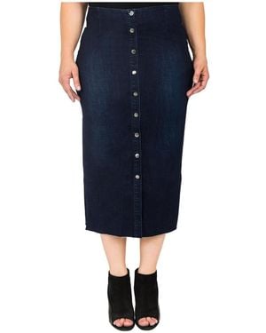 Standards & Practices Plus Size Cowl Neck Spaghetti Strap Matte Satin Slip Dress - Blue