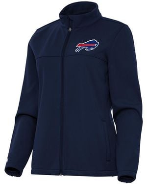 Antigua Buffalo Bills Links 2 Golf Full-zip Jacket - Blue