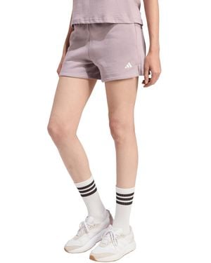 adidas Essentials Small Logo Fleece Shorts - Multicolor