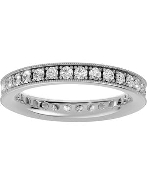 Macy's Diamond Round-cut Full Eternity Band Ring (1 Ct. T.w. - Metallic