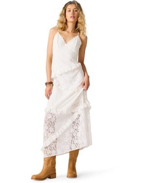 Steve Madden V-neck Dress - White