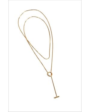 Retro Chic Whispers Vine Necklace - White