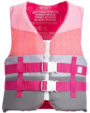 Roxy Uscg Approved S Life Vest - Pink