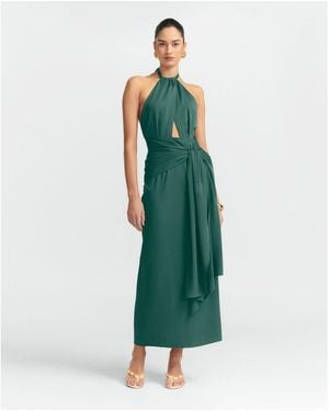 ST MRLO St Marlo Nessie Midi Dress - Green