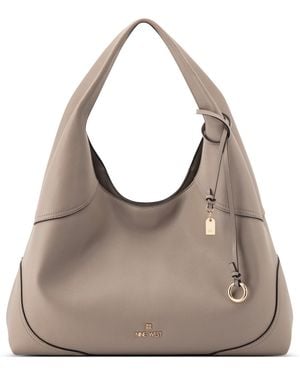 Nine West Allie Triple Compartment Extra Large Shoulder Bag - Gray
