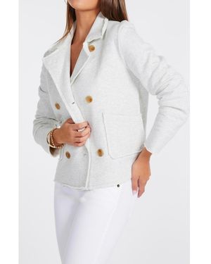 Bishop + Young Bishop + Young Bishop + Young Cozy Peacoat - White