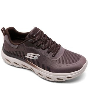 Skechers Glide-step Summits Athletic Walking Sneakers From Finish Line - Brown