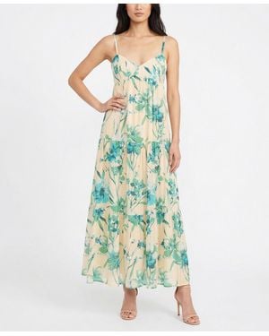 knee length dresses for ladies Taylor Smocked Midi Dress, 8 / Blue main image 0