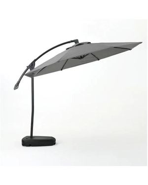 Flynama Simple Banana Shape Hanging Umbrella - Black